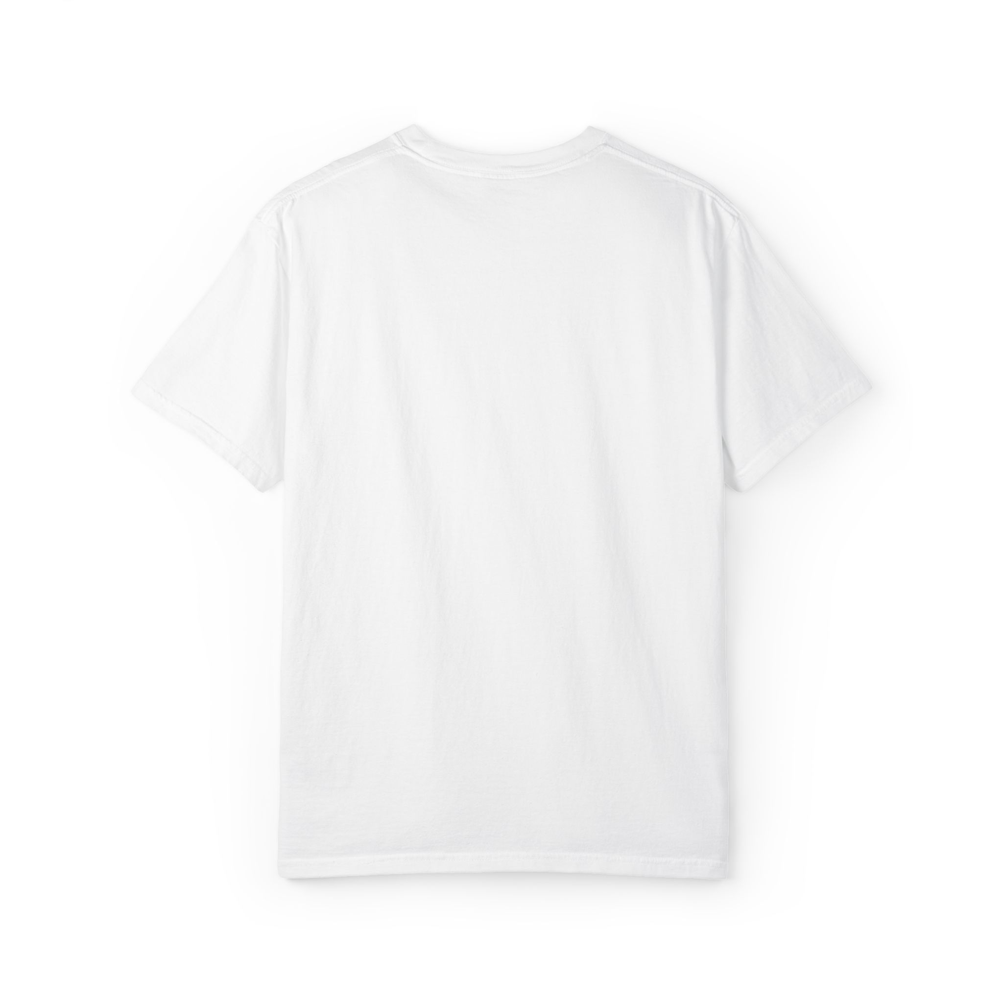 Minimal Script 'Enter text' Chest Print T-Shirt | Customizable Plain Tee - Image 2