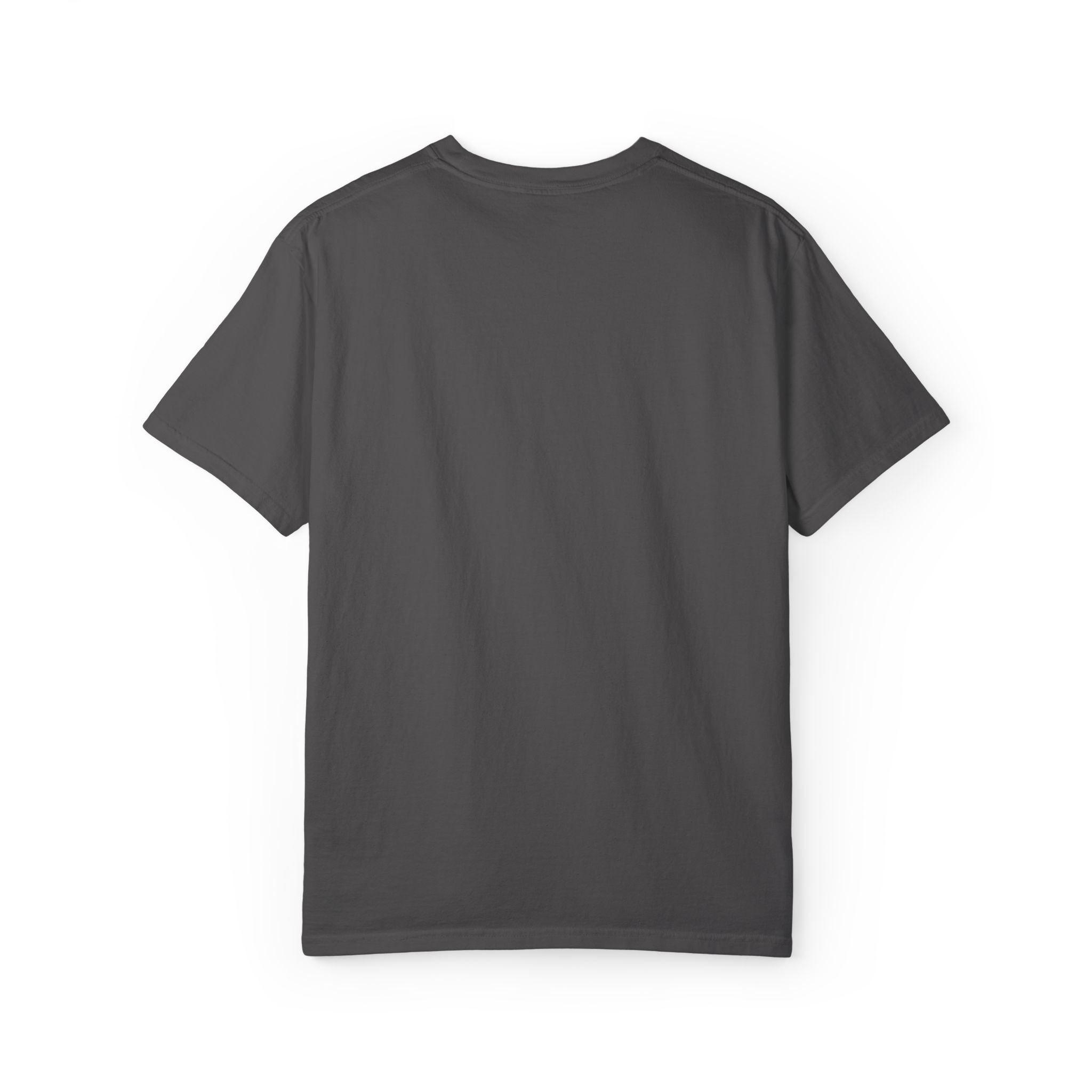 Minimal Script 'Enter text' Chest Print T-Shirt | Customizable Plain Tee - Image 22